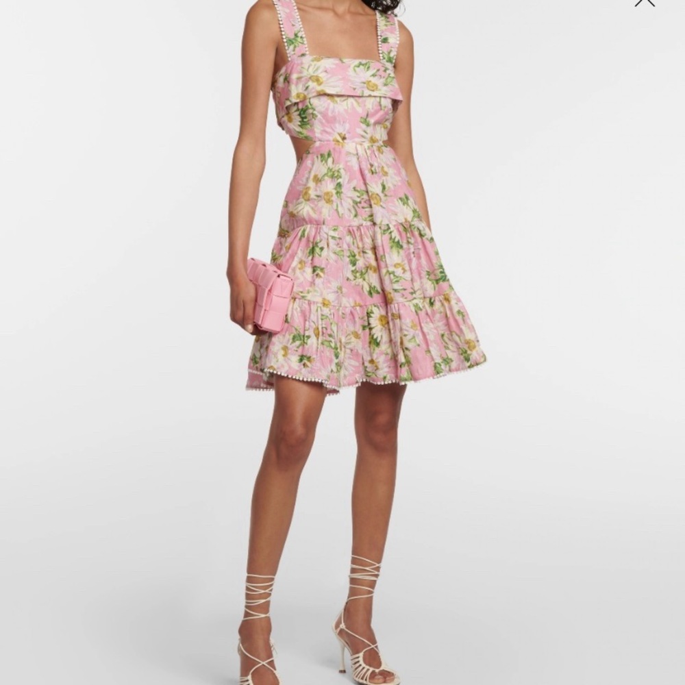 Alemais Maia Cut-out mini dress